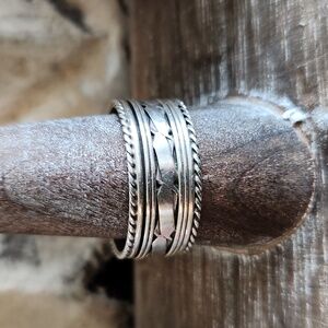 Sterling Silver Spinner Ring